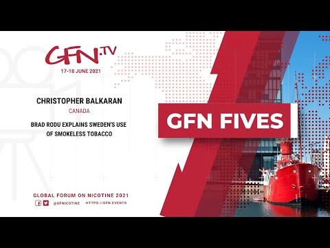 Brad Rodu Explains Sweden's Use of Smokeless Tobacco