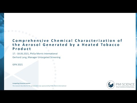 Comprehensive Chemical Characterization of the Aerosol Generated by a Heated Tobacco Product