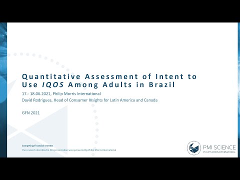 Quantitative Assessment of Intent to Use IQOS Among Adults in Brazil